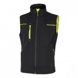 Gilet donna Saturn Lady taglia M nero/giallo Upower