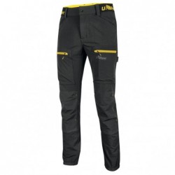 Pantalone Horizon taglia L nero/giallo Upower