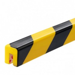 Profilo paracolpi E8 per spigoli giallo/nero Durable