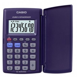 Calcolatrice tascabile HL820VERA 8 cifre blu Casio