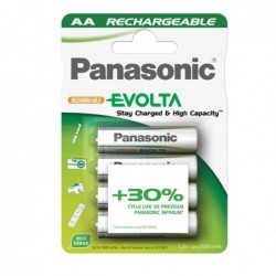 Pile Stilo Infinium ricaricabili AA 1,2V Panasonic blister 4 pezzi