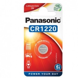 Micropila CR1220 litio Panasonic blister 1 pezzo