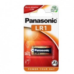 Micropila LR1 1,5V alcalina Panasonic blister 1 pezzo