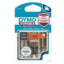 Nastro D1 Durable 1978367 12 mm x 3 mt nero/arancio Dymo