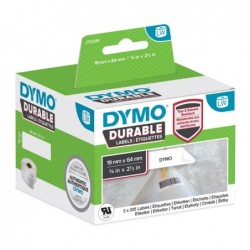 Rotolo 450 etichette LW Durable Industrial 1933085 19 x 64 mm carta bianco Dymo conf. 2 rotoli