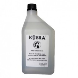 Olio per distruggidocumenti Kobra flacone 1 L