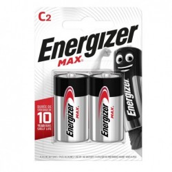 Pile C mezza torcia 1,5V Energizer Max blister 2 pezzi