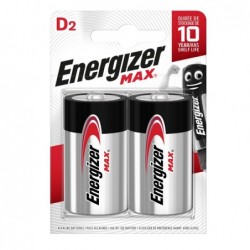 Pile D torcia 1,5V Energizer Max blister 2 pezzi