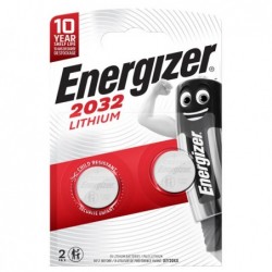 Pile CR2032 Lithium 3V Energizer specialistiche blister 2 pezzi