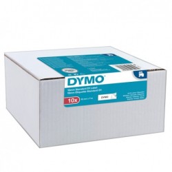 Nastri Dymo D1 12 mm x 7 mt nero/bianco Dymo value pack 10 pezzi