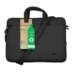 Borsa per notebook Bologna ecocompatibile da 16" nero Trust