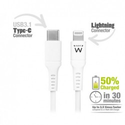 Cavo lightning USB TYPEC per smartphone e tablet 1 mt Eminent