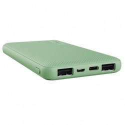 Powerbank Primo ultrasottile da 10.000 mAh verde Trust