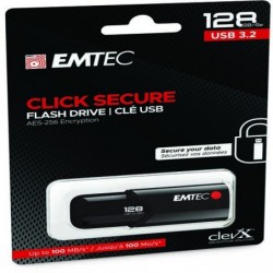 Emtec Memoria USB B120 Click&Secure ECMMD128GB123 128 GB