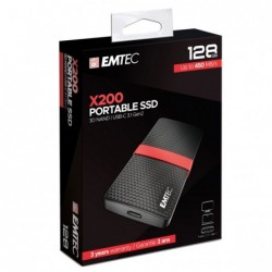 Emtec SSD 3.1 Gen X200 Portable ECSSD128GX200 128GB