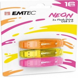 Emtec Memoria Usb 2.0 C410 16GB ECMMD16GC410P3NEO