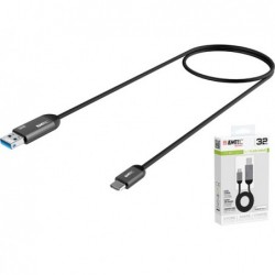 Emtec Usb 3.1 Duo TypeC Nero ECMMD32GT753C 32GB