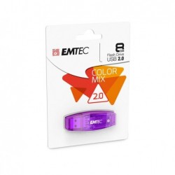 Emtec Memoria Usb 2.0 viola ECMMD8GC410 8GB