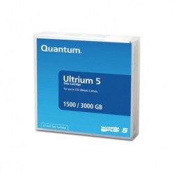 Quantum Cartuccia dati LTO5 Ultrium 1,5 TB/3,0 TB QUTU1500R