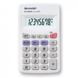 Sharp Calcolatrice tascabile EL233SB