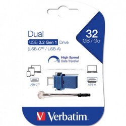 Verbatim Memoria USB 3.0 Store 'N' Go Dual Drive USBA / USBC 32 GB 49966