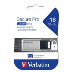 Verbatim Usb secure data pro drive per PC & Mac 98664 16GB