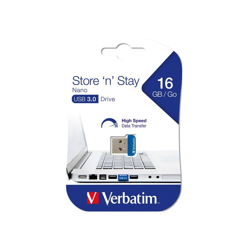 Verbatim Usb 3.0 Store 'N'Stay Nano 98709 16GB