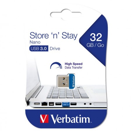 Verbatim Usb 3.0 Store 'N'Stay Nano 98710 32GB