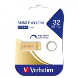 Verbatim Usb 3.0 Metal Executive Drive Oro 99105 32GB