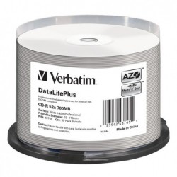 Verbatim Scatola 50 CDR Data Life Plus spindle 1X52X 43745 700MB