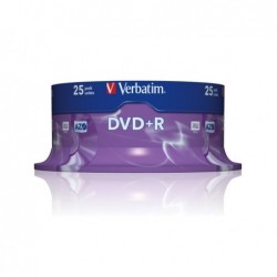 Verbatim Scatola 25 DVD+R serigrafato 43500 4,7GB