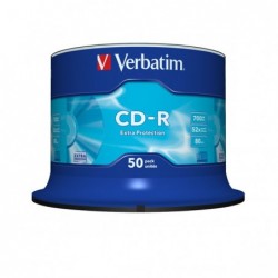 Verbatim Scatola 50 CDR DataLife Plus Extra Protection 1x52x serigrafato 43351 700MB