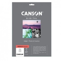 Carta Inkjet Premium A4 255 gr 20 fogli lucida Canson