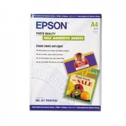 Epson SelfAdhesive Photo Paper A4 10 Fogli C13S041106