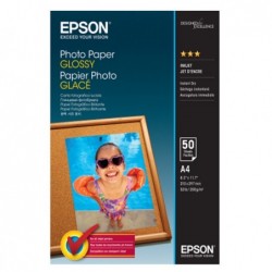 Epson Photo Paper Glossy A4 50 Fogli C13S042539