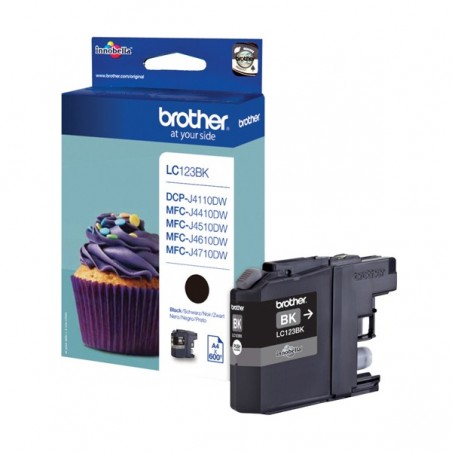 Brother Cartuccia Nero LC123BK 600 pag