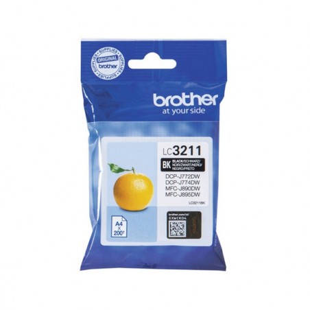 Brother Cartuccia Nero LC3211BK 200 pag