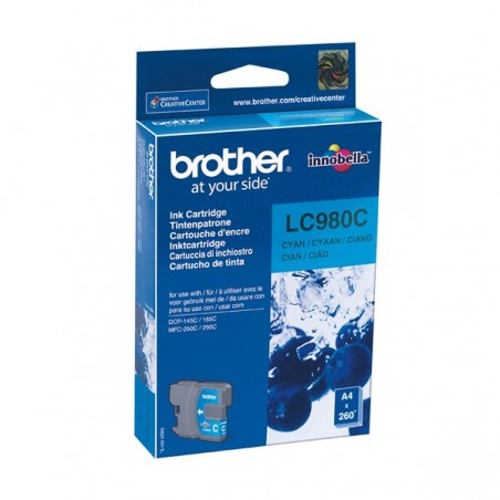 Brother Cartuccia Ciano LC980C 260 pag