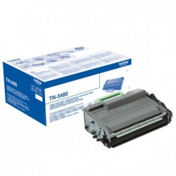 Brother Toner Nero TN3480 8000 pag