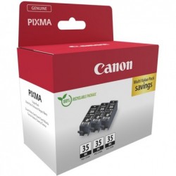 Canon Confezione 3 Cartucce Ink PGI35 Nero 2970B017