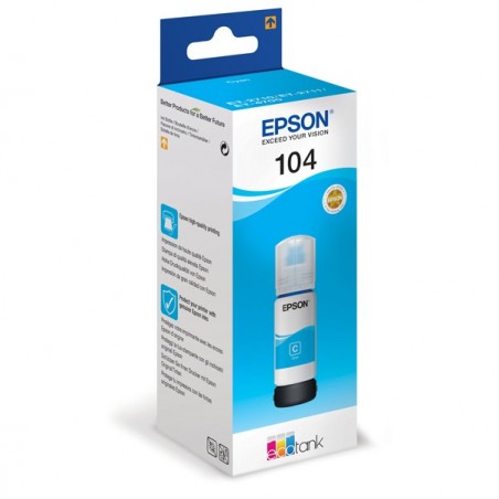 Epson Tanica 104 Ciano C13T00P240 65ml