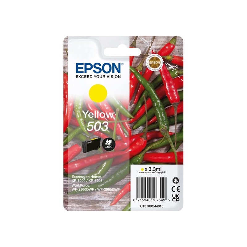 Epson Cartuccia Giallo 503 C13T09Q44010 3,3 ml