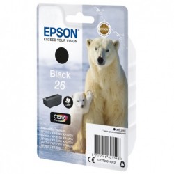 Epson Cartuccia ink 26 Nero C13T26014012 6,2ml