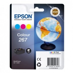 Epson Cartuccia ink 267 C/M/Y C13T26704010 6,7ml