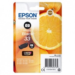 Epson Cartuccia ink 33 Nero Photo C13T33414012 4,5ml