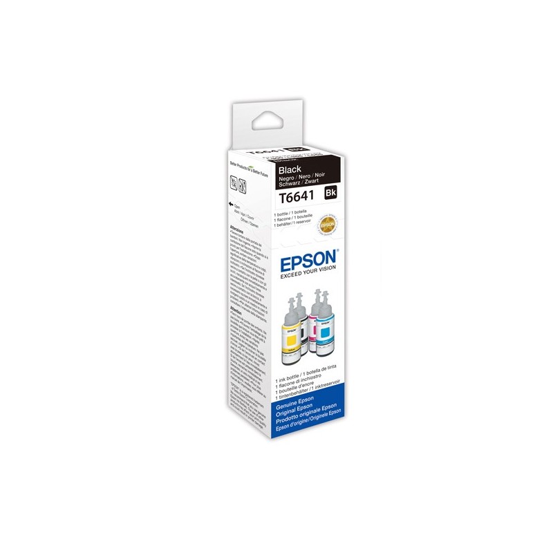 Epson Flacone Nero T6641 C13T664140 70ml