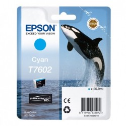 Epson Cartuccia ink Ciano T7602 C13T76024010 25,9ml