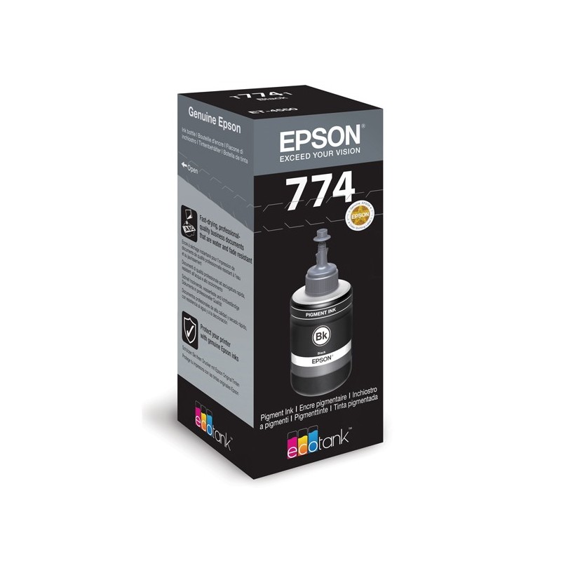 Epson Flacone Nero T774 C13T774140 140ml