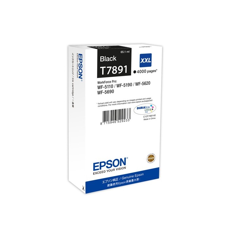 Epson Tanica Nero T7891 C13T789140 65,1ml