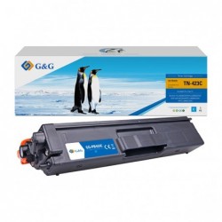 G&G Toner compatibile per Brother HLL8260CDW/HLL8360CDW/DCpL8410CDW Ciano 4.000 pag